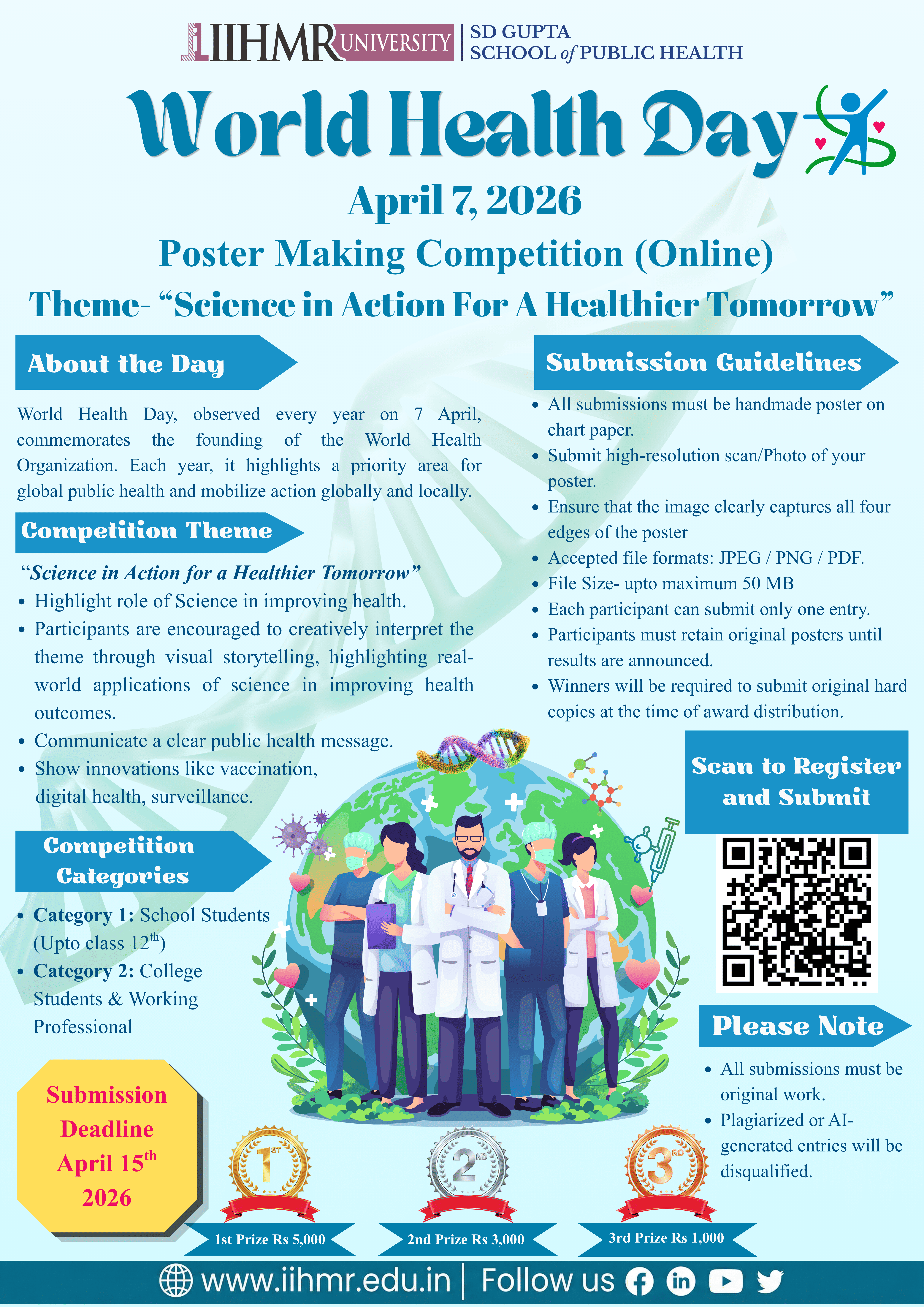 World Health Day 2026 Poster Competition